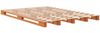 vidaXL Palettenbett Wachsbraun 140x200 cm Massivholz Kiefer 844455 Bild 3