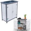 Gartenschuppen Geräteschrank Gerätehaus Weiß Gartenschrank Aufbewahrungsschrank Bild 2
