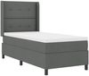 vidaXL Boxspringbett mit Kissen Dunkelgrau 200 x 80 cm Stoff 3341610 Bild 4