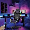 OULENBIYAR Gaming-Stuhl Gaming Chair LED, RGB Computerstuhl mit Fußstütze und Lendenkissen, Racing Gamer Stuhl Ergonomisch,mit Verstellbare Kopfstütze,Bürostuhl Bild 4
