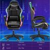 OULENBIYAR Gaming-Stuhl Gaming Chair LED, RGB Computerstuhl mit Fußstütze und Lendenkissen, Racing Gamer Stuhl Ergonomisch,mit Verstellbare Kopfstütze,Bürostuhl Bild 2