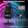 OULENBIYAR Gaming-Stuhl Gaming Chair LED, RGB Computerstuhl mit Fußstütze und Lendenkissen, Racing Gamer Stuhl Ergonomisch,mit Verstellbare Kopfstütze,Bürostuhl Bild 3