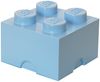 Lego 'Storage Brick 4' Aufbewahrungsbox hellblau Bild 3