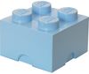 Lego 'Storage Brick 4' Aufbewahrungsbox hellblau Bild 2