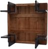 Couchtisch HWC-A15, Tanne Holz rustikal massiv ~ braun 70x70 cm Bild 5