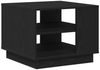 vidaXL Couchtisch Schwarz Eichen-Optik 55 x 55 x 42 cm Holzwerkstoff 862714 Bild 2