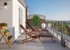 Liegestuhl XXL extra schwere Ausführung Sonnenliege Holz Deckchair Massivholz Gartenmöbel V-10-500 Bild 3
