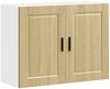 vidaXL Küchen-Hängeschrank Porto Sonoma-Eiche Holzwerkstoff 854070 Bild 2