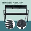 Relaxdays Gartenbank WPC & Metall Bild 5