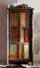 Schrank Altholz 90x45x180 mehrfarbig lackiert FABLE #12 Bild 3