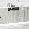 vidaXL Geschirrspülerblende Kalmar Grau Sonoma 60x1,5x57 cm 853663 Bild 3