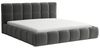 Polsterbett Doppelbett GIOTTO 200x200cm Stoff Monolith Dunkelgrau Bild 3