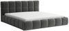 Polsterbett Doppelbett GIOTTO 200x200cm Stoff Monolith Dunkelgrau Bild 4