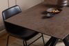 Esstisch >Heaven< in Braun, Glas, keramisch - 160x75,5x90cm (BxHxT) Bild 3