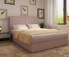 MOEBLO Boxspringbett Bett 04 (Bonell, Topper, Doppelbett gepolstertes Kopfteil mit Bettkasten Boxspringbett, aus Cord, Polsterbett Kontinentalbett), Boxspring, (BxHxT):143/163/183x113x214cm Bild 5