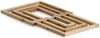 ZELLER 25301 Topfuntersetzer ausklappbar, Bambus, ca. 19 x 19 x 1 cm Bild 2