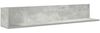 vidaXL Wandregale 2 Stk. Betongrau 100x16,5x16,5 cm Holzwerkstoff 860043 Bild 5