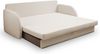 Selsey 'Diego' 3-Sitzer-Sofa mit Schlaffunktion und Bettkasten, hellbeige, ca. 90 x 221 x 91 cm Bild 3