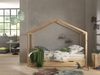 Hausbett Kapua 210x97x170 Kinderbett Massivholz Natur Bild 2