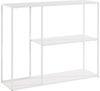 loft24 Bücherregal Chandler, Standregal aus Metall, 3 offene Fächer, Breite 100 cm Bild 5