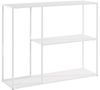 loft24 Bücherregal Chandler, Standregal aus Metall, 3 offene Fächer, Breite 100 cm Bild 4