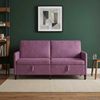 vidaXL Sofa mit Stauraum Lila 172 x 78 x 87 cm Polyester 42036974 Bild 3