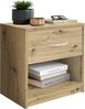 Nachtkommode 1 Schublade 38-533-R8 PEPE Artisan Eiche Nb. ca. 39 x 41 x 28 cm Bild 3
