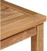 vidaXL Gartentisch 80x80x77 cm Massivholz Teak 44996 Bild 2