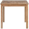 vidaXL Gartentisch 80x80x77 cm Massivholz Teak 44996 Bild 4