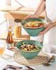 Japanisches Ramen Schüssel Set Keramik 2L Suppenschalen Bowl 2X Bild 5