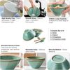 Japanisches Ramen Schüssel Set Keramik 2L Suppenschalen Bowl 2X Bild 3