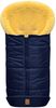 Heitmann Felle Fußsack Eisbärchen - Lammfell Winterfußsack - Premium Qualität, mit echtem Lammfell, für Kinderwagen & Buggy, 6 Gurtschlitze, waschbar Bild 4