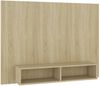 TV-Wandschrank Sonoma-Eiche 120 x 23,5 x 90 cm Spanplatte [808272] Bild 2