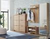 Drehschuhschrank Schuhkommode Garderobenschrank Drehschrank DENVER WOODY Asteiche Eiche Nb. Bild 5