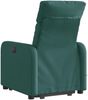 vidaXL Massagesessel mit Aufstehhilfe Dunkelgrün Stoff 3206714 Bild 4