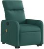 vidaXL Massagesessel mit Aufstehhilfe Dunkelgrün Stoff 3206714 Bild 3