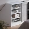Küchenschrank für Dachschrägen R-Line Weiß 60 cm mit 4 Fächern, Schrankkorpus 60 cm Tiefe Vicco Bild 4