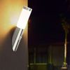 Wandlampe, Bewegungsmelder, Edelstahl, H 41 cm, BOSTON Bild 2