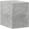 vidaXL Hochschrank Schmal Betongrau 30x42,5x225 cm Holzwerkstoff 3281269 Bild 5