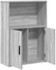 vidaXL Bücherregal Grau Sonoma 60x24x85 cm Holzwerkstoff 860414 Bild 5