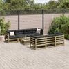 vidaXL 8-tlg. Garten-Sofagarnitur Kiefernholz Imprägniert 3299322 Bild 3