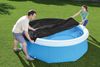 PVC-Abdeckplane Ø 240 cm, schwarz, rund Bild 2