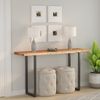 vidaXL Tischplatte 160x40x3,8cm Rechteckig Massivholz Akazie Baumkante 370304 Bild 1