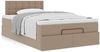 vidaXL Ottoman-Bett mit Matratze Cappuccino-Braun 120x190cm Kunstleder 3311297 Bild 4