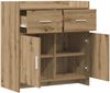 vidaXL Sideboard Artisan-Eiche 75 x 36 x 80 cm Holzwerkstoff 8011122 Bild 3