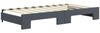 vidaXL Tagesbett Ausziehbar mit Schubladen Dunkelgrau 90x190 cm Samt 3197149 Bild 5