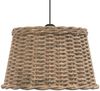 vidaXL Lampenschirm Braun Ø45x28 cm Korbweide 364378 Bild 4