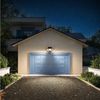 Philips LED Flutlichtstrahler Outdoor Ultra-Efficient Solar Zyren Sicherheitslicht, Abschaltautomatik, Bewegungsmelder, Tageslichtsensor, LED fest integriert, Kaltweiß, Tageslicht- und Bewegungssensor, 4000 Lumen Bild 2