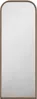 Vente-unique - SANYA Spiegel Holz, Platte Braun - B 3 cm x H 160 cm x L 60 cm Bild 2