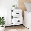 vidaXL Wand-Nachttische 2 Stk. Weiß 41,5x36x53 cm 816393 Bild 4